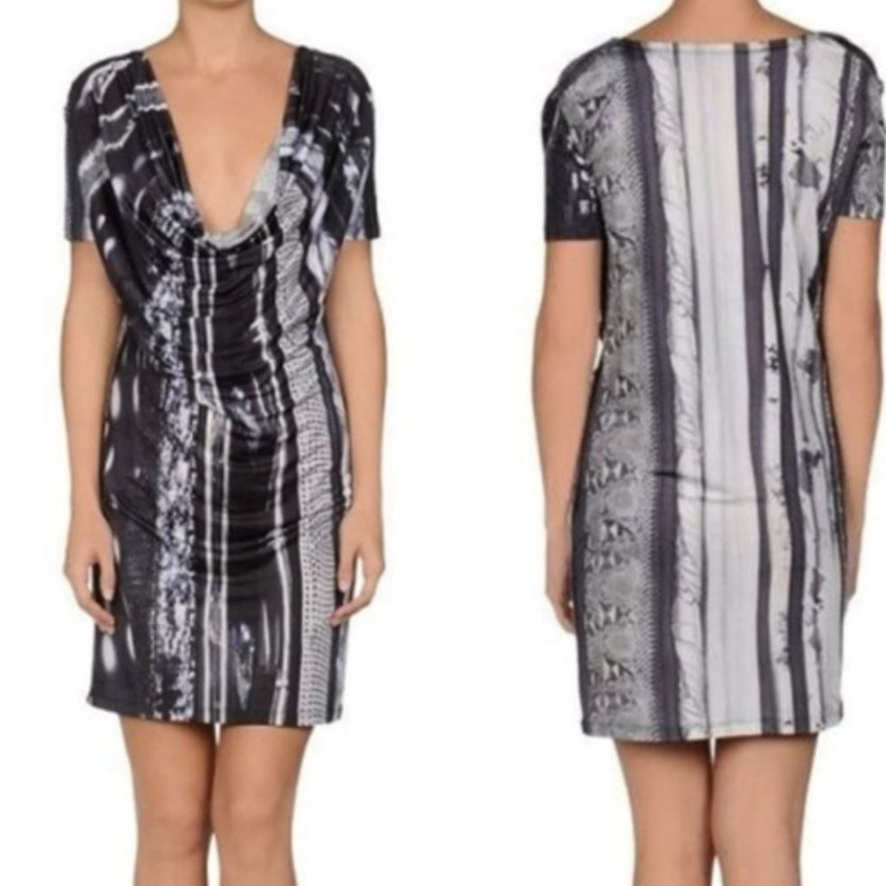 MM6 Snake print dress